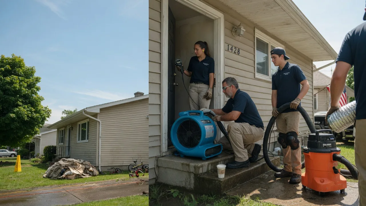 Water Damage Restoration in Utica, IL near me